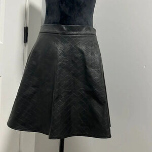One Clothing || faux leather mini skirt size L